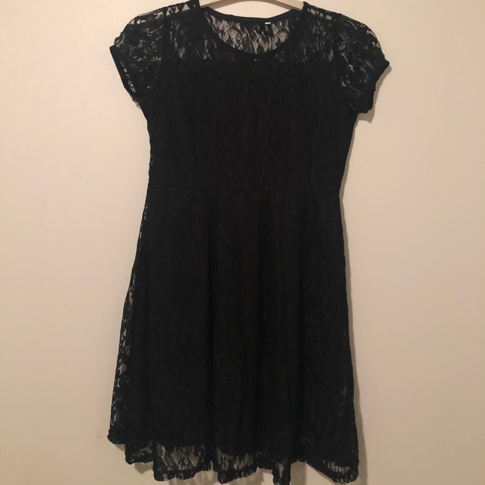 Black lace dress for sale!